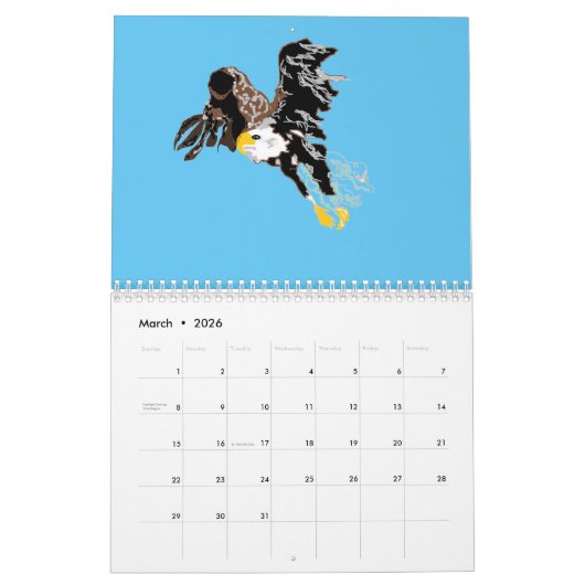 Calendar 2026 Tropical & Every Day Birds Kalender (Mar 2026)