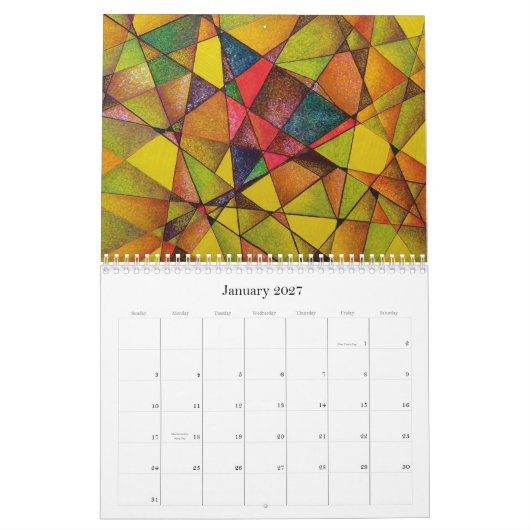 CALENDAR - Abstract artikel I - 2012 Kalender (Jan 2027)