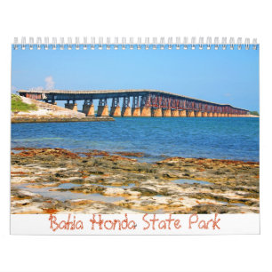 Calendar Bahia Honda State Park Kalender