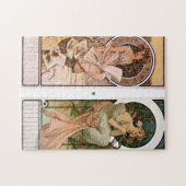 Calendar Champagne - Alphonse Mucha Legpuzzel (Horizontaal)