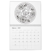 Calendar coloring 20xx kalender (Feb 2027)