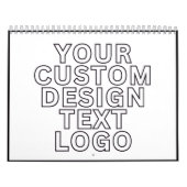 Calendar Custom with Business Logo Personalized  Kalender (Hoes)