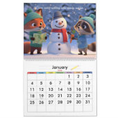 Calendar for Kids – Festive Holiday Fun  Kalender (Jan 2026)