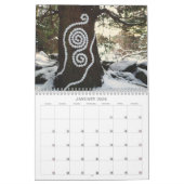 calendar forests 2026 art landart nature kalender (Jan 2026)