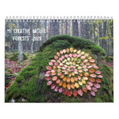 calendar forests 2026 art landart nature kalender (Hoes)