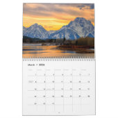 Calendar Grand Teton National Park Kalender (Mar 2026)