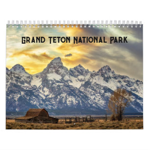 Calendar Grand Teton National Park Kalender