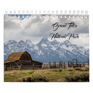 Calendar Grand Teton National Park Kalender