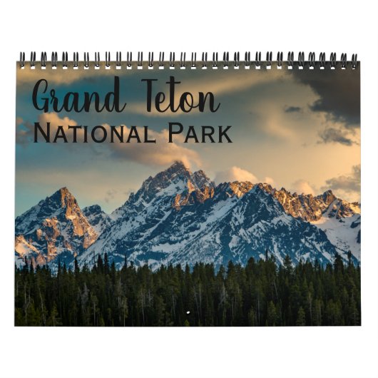 Calendar Grand Teton National Park Kalender (Hoes)