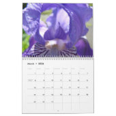 CALENDAR-ILOP's agenda-Iris-bloemen Kalender (Mar 2026)