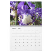 CALENDAR-ILOP's agenda-Iris-bloemen Kalender (Jan 2027)