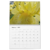 CALENDAR-ILOP's agenda-Iris-bloemen Kalender (Feb 2027)