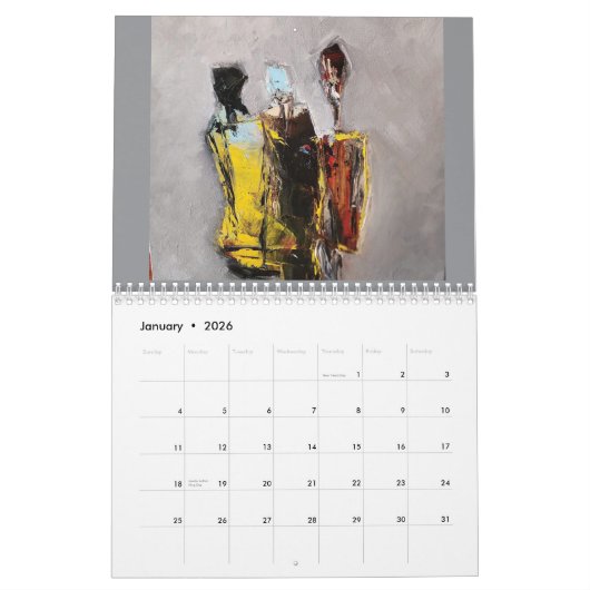 Calendar Kalender (Jan 2026)