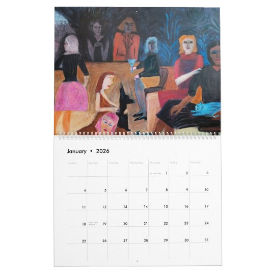 Calendar Kalender (Jan 2026)
