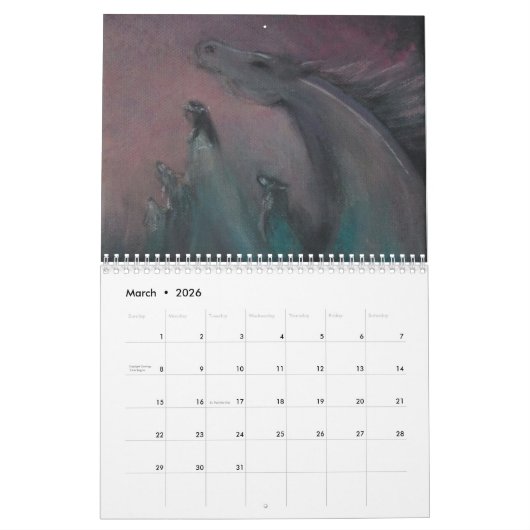 Calendar Kalender (Mar 2026)