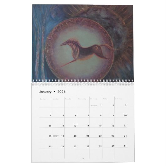 Calendar Kalender (Jan 2026)