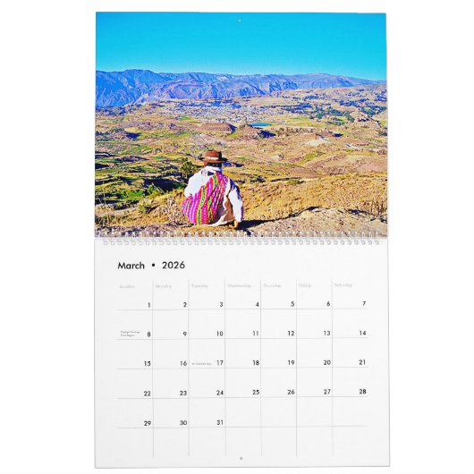 Calendar Kalender (Mar 2026)