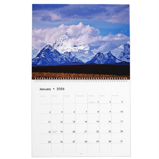 Calendar Kalender (Jan 2026)