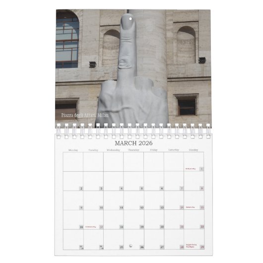 Calendar Kalender (Mar 2026)