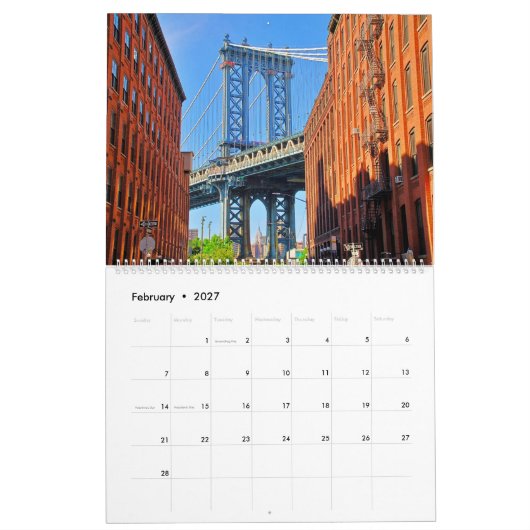 Calendar Kalender (Feb 2027)