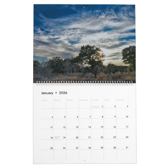 Calendar Kalender (Jan 2026)