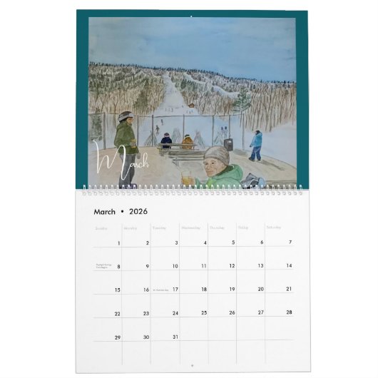 Calendar Kalender (Mar 2026)