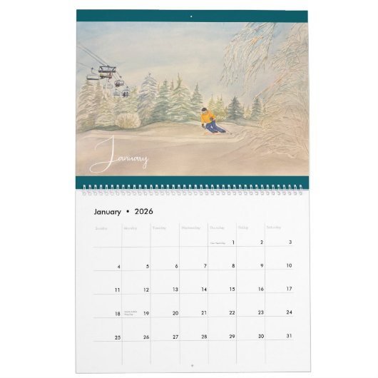 Calendar Kalender (Jan 2026)