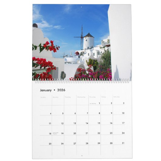 Calendar Kalender (Jan 2026)