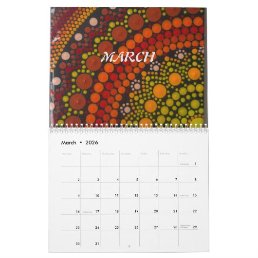 CALENDAR MANDALA 2023 KALENDER (Mar 2026)