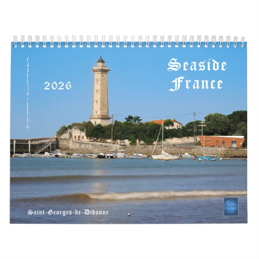 Calendar of seaside of France Kalender (Hoes)