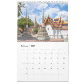 Calendar of Thailand Foto Kalender (Feb 2027)