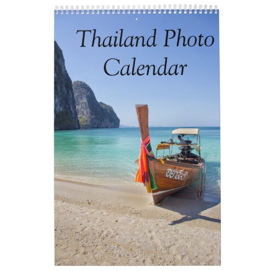 Calendar of Thailand Foto Kalender (Hoes)