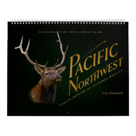 Calendar Pacific Northwest Wildlife (c)2026 Kalender