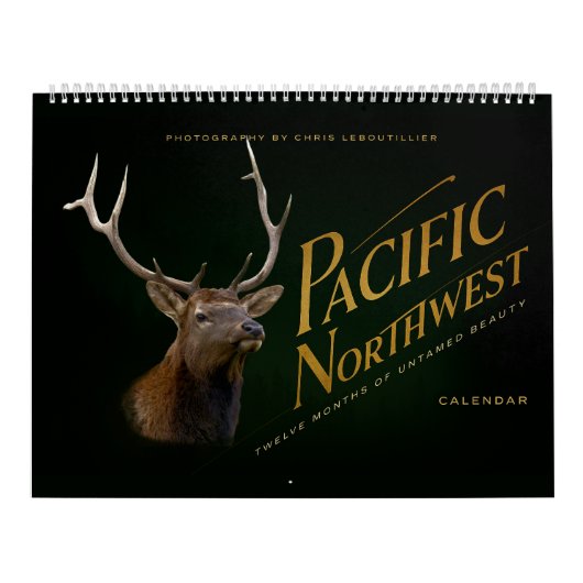 Calendar Pacific Northwest Wildlife (c)2026 Kalender (Hoes)