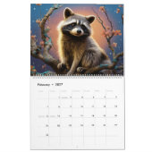 Calendar Raton Laveur Kalender (Feb 2027)