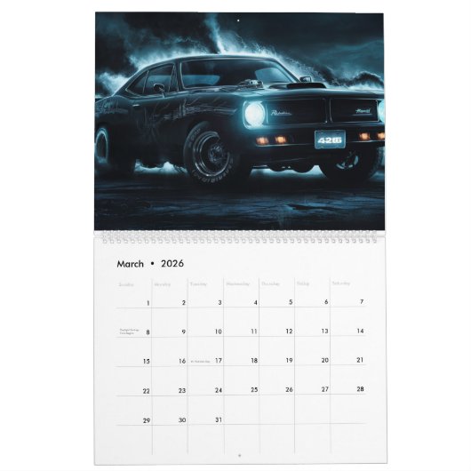 Calendar Reeks 6a Kalender (Mar 2026)