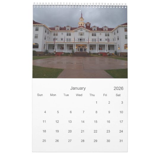 Calendar Rocky Mountain Kalender (Jan 2026)