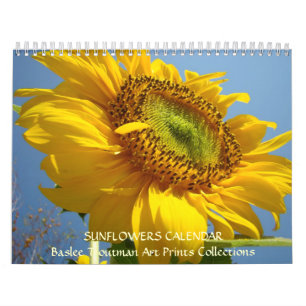 CALENDAR Sunflower Calendar Sun Flower Kalender