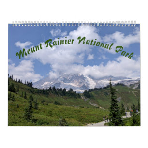 Calendar van het Nationaal Park van Rainier Kalender