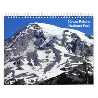 Calendar van het Nationaal Park van Rainier Kalender