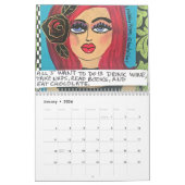 CALENDAR VULLEN MET BAD GIRL ART KALENDER (Jan 2026)