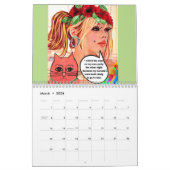 CALENDAR VULLEN MET BAD GIRL ART KALENDER (Mar 2026)