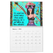 CALENDAR VULLEN MET BAD GIRL ART KALENDER (Feb 2026)