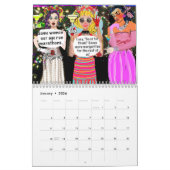 CALENDAR VULLEN MET BAD GIRL ART KALENDER (Jan 2026)