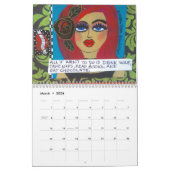 CALENDAR VULLEN MET BAD GIRL ART KALENDER (Mar 2026)