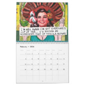 CALENDAR VULLEN MET BAD GIRL ART KALENDER (Feb 2026)