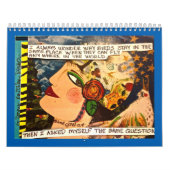 CALENDAR VULLEN MET BAD GIRL ART KALENDER (Hoes)