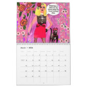 CALENDAR VULLEN MET BAD GIRL ART KALENDER (Mar 2026)