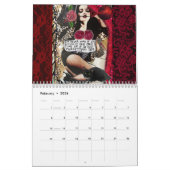 CALENDAR VULLEN MET BAD GIRL ART KALENDER (Feb 2026)