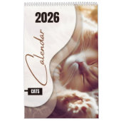Calendar with cute cats kalender (Hoes)